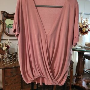 Elegant Mauve Women's Top